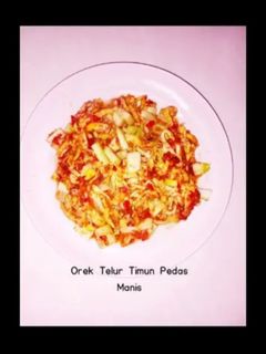 Foto resep Orek Telur Timun Pedas Manis