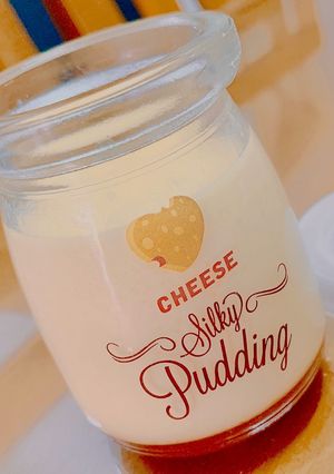 Hình của món Bánh flan sữa phô mai.