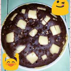รูปของ Brownis magicom...bahan & cara bikinnya gampang banget