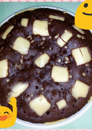 Foto resep Brownis magicom...bahan & cara bikinnya gampang banget