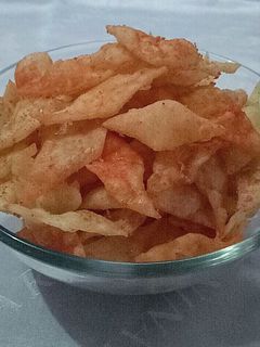 Foto resep Spicy Potato Chips alias Keripik Kentang Balado