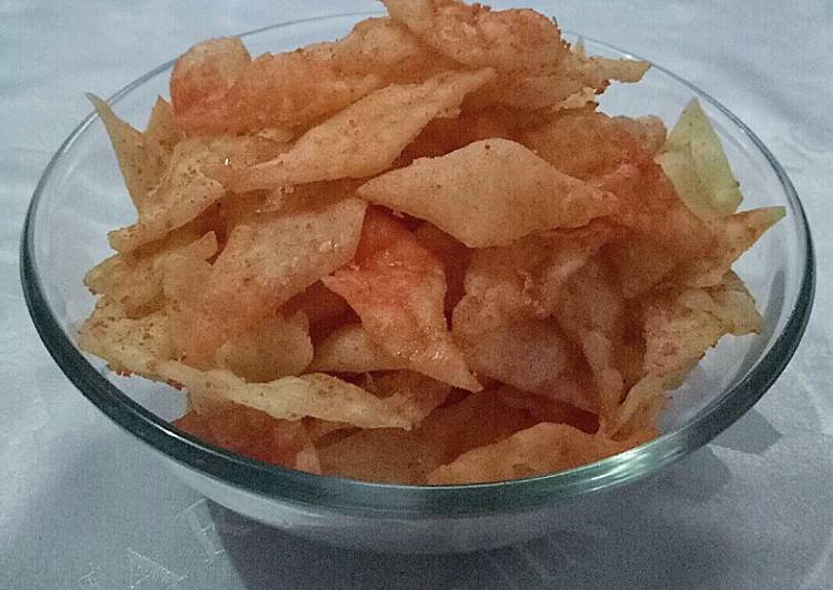 Spicy Potato Chips alias Keripik Kentang Balado