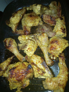 A picture of Tandoori chicken.
