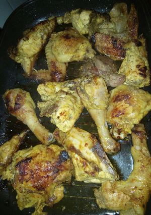 A picture of Tandoori chicken.