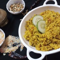 Mixed sprouts khichdi A picture of Mixed sprouts khichdi.