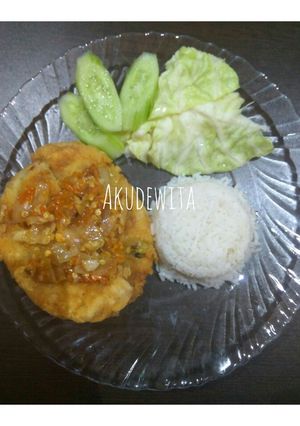 Foto resep Telur Geprek Simple