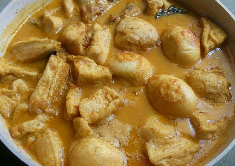 Ayam Telur Tahu Bumbu Sate-Cara Membuat Lapis Tepung Beras Dan Kanji