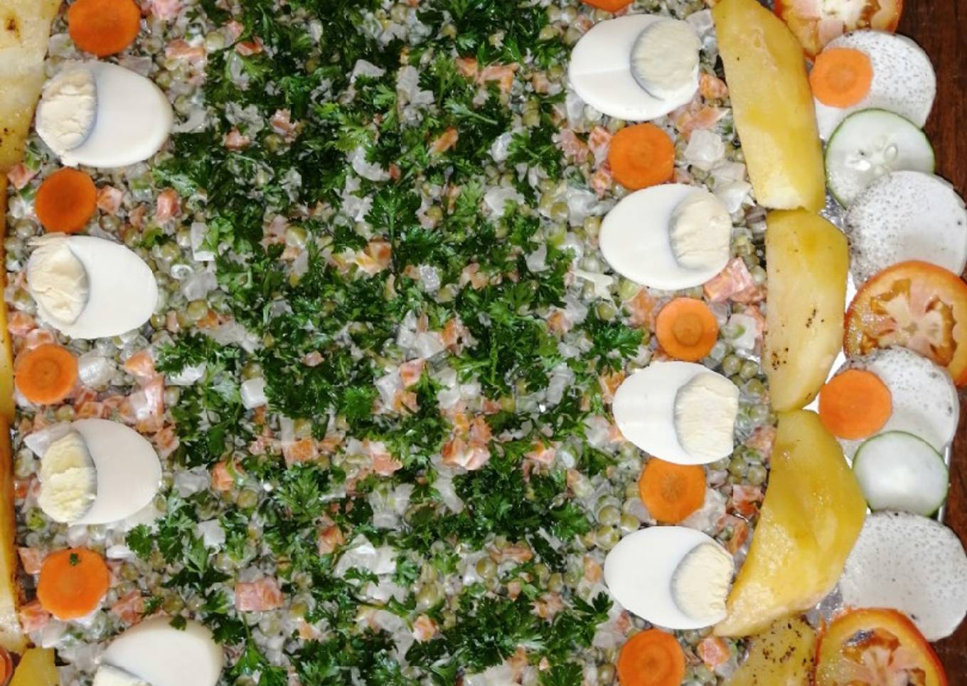 Entrée de Macédoine mayo