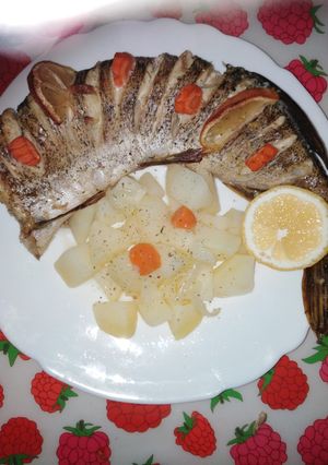 O poză a rețetei Știucă la cuptor.