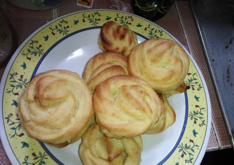 Kue sus (vla vanilla & coklat)