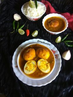 ডিম কষা(Dim Kosa Recipe in Bengali) রেসিপির প্রধান ছবি