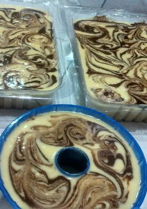 Foto resep Puding Marmer