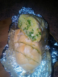Una foto de Pan de ajo