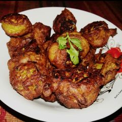 A picture of Pumpkin pakoda.