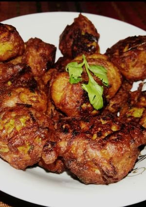 A picture of Pumpkin pakoda.