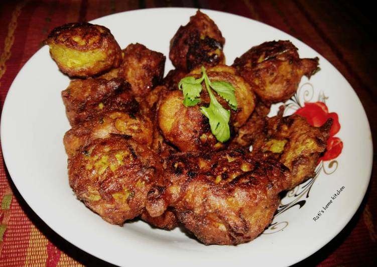 Pumpkin pakoda Pumpkin pakoda