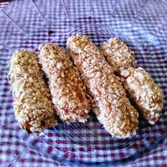 รูปของ Oat cheese chicken nugget
