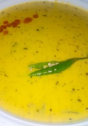 A picture of Lassi wali Kadhi.