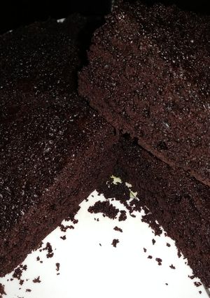 A picture of Chocolate craving cake# valentines recipe.