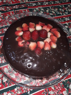 Una foto de Ganache de cacao