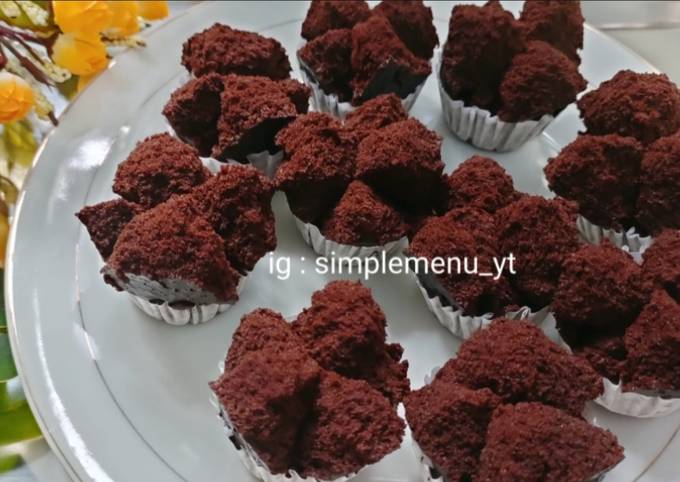 Bolu kukus coklat / gluten free