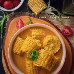 A picture of Coconut Corn Curry.
