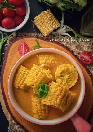A picture of Coconut Corn Curry.
