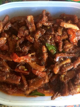 Langkah Gampang Menyiapkan Resep  Cumi asin pedas manis yang Menggugah Selera, Bisa Manjain Lidah