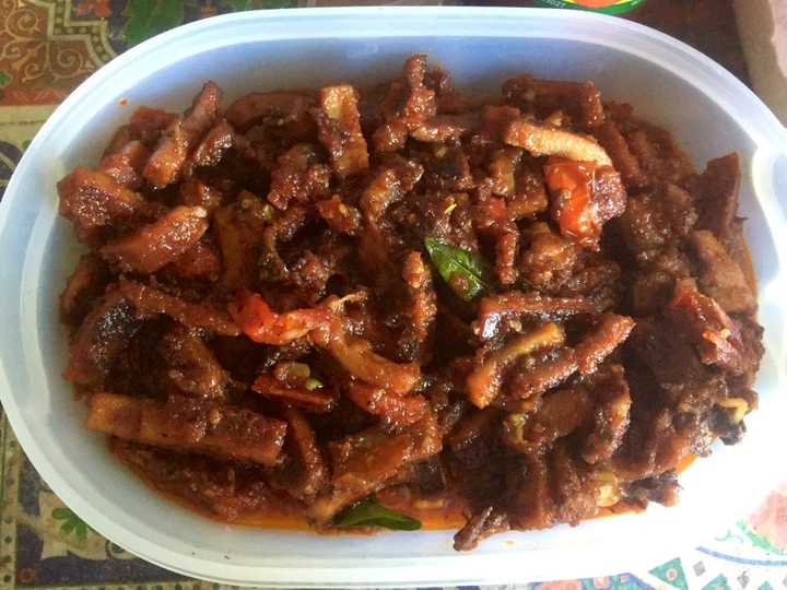 Langkah Gampang Menyiapkan Resep  Cumi asin pedas manis yang Menggugah Selera, Bisa Manjain Lidah