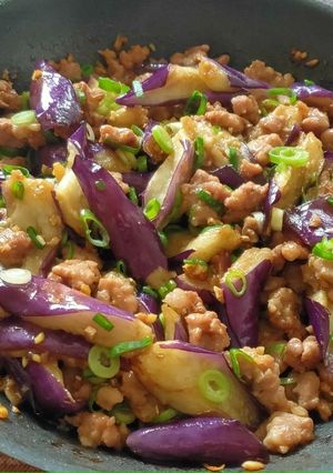 魚香茄子-不辣版 的食譜成品照片