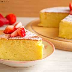 A picture of Cheesecake Giapponese.