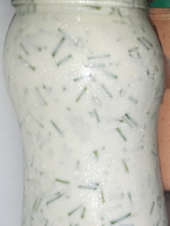 Una foto de Queso crema al ciboulette