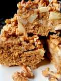 Torta de Manzana y avena en licuadora