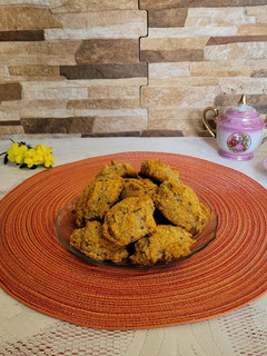 Una foto de Galletitas de banana y miel