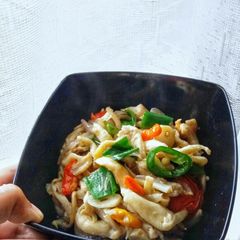 A picture of Tumis Jamur / Stir Fried Mushrooms.