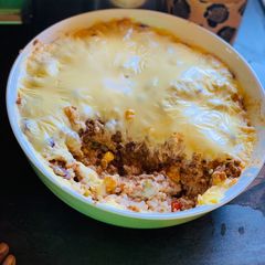 A picture of Mince casserole.