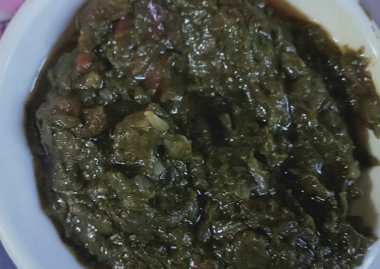 Simple Way to Make Quick Sarso saag
