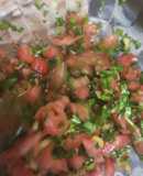 Tomate con ají