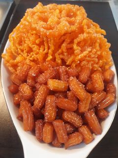 عکسی از دستور زولبیا و بامیه