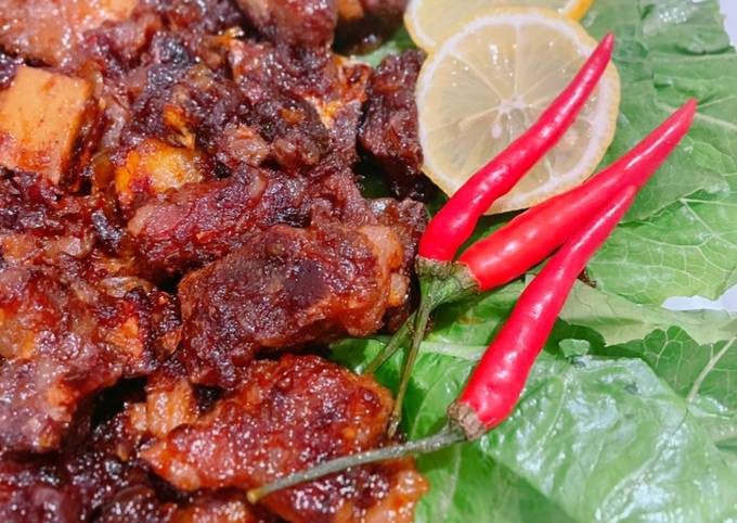 Resep Iga Bakar Bumbu Barbecue, Bikin Ngiler