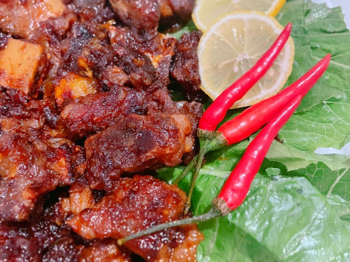 Resep Iga Bakar Bumbu Barbecue, Bikin Ngiler