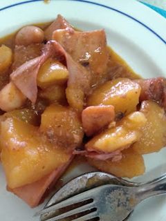 Foto de Lulas estufadas com Batatas