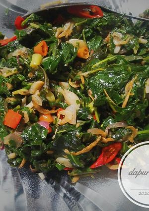 Foto resep Oseng Daun Singkong