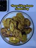 Pisang Goreng dengan Sambal Kicap