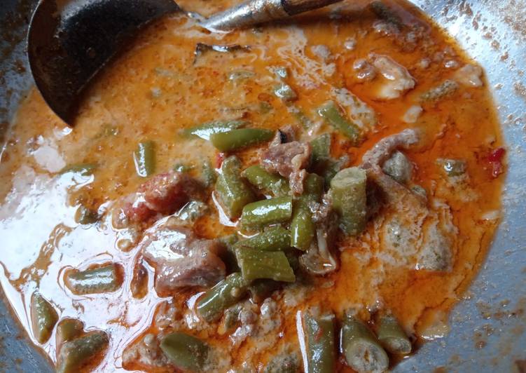 Asem-asem Buncis Santan