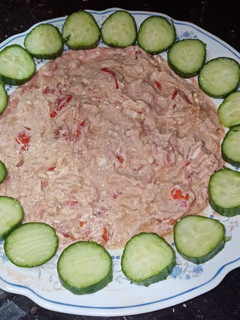 صورة لوصفة جبنه بالطحينه والطماطم ولا أحلى 😋😋😋😋