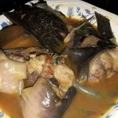 A picture of Cat fish pepper soup.