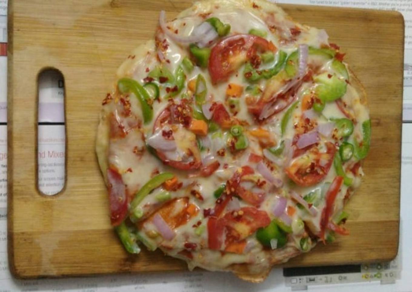 Very Tasy and Easy Pan 🍕pizza.