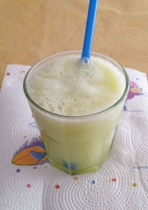 Una foto de Licuado detox de pepino