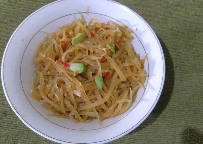 Anti Ribet, Membuat Oseng pepaya pedas manis Yang Enak